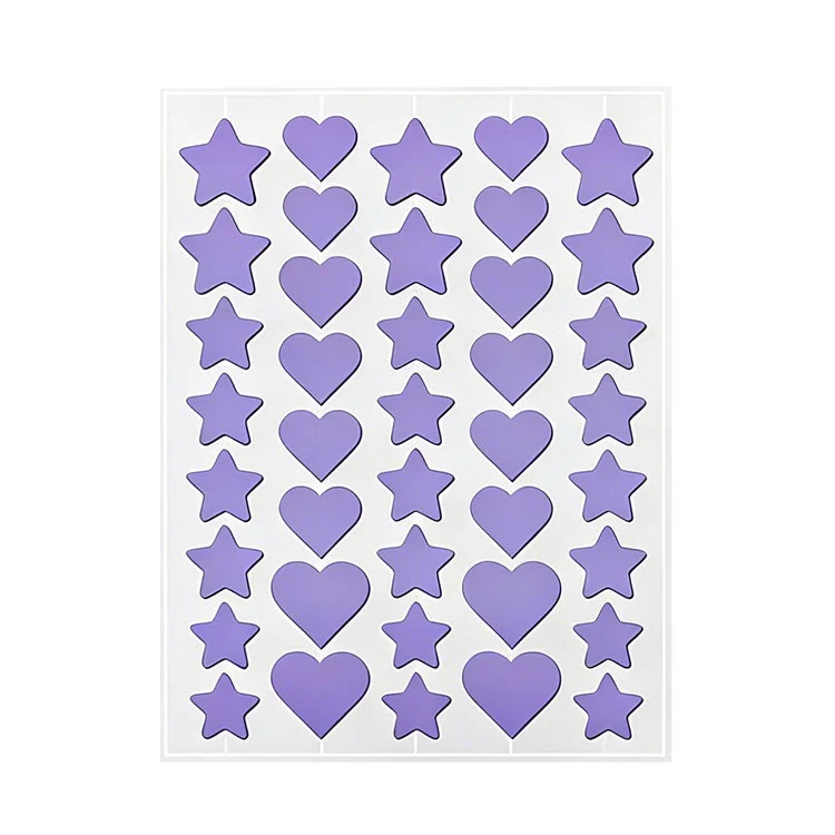 治癒のためのかわいいスターニキビパッチ